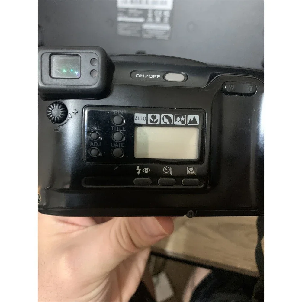 Minolta Vectis 40 Point And Shoot Camera 30mm-120mm Zoom Untested
